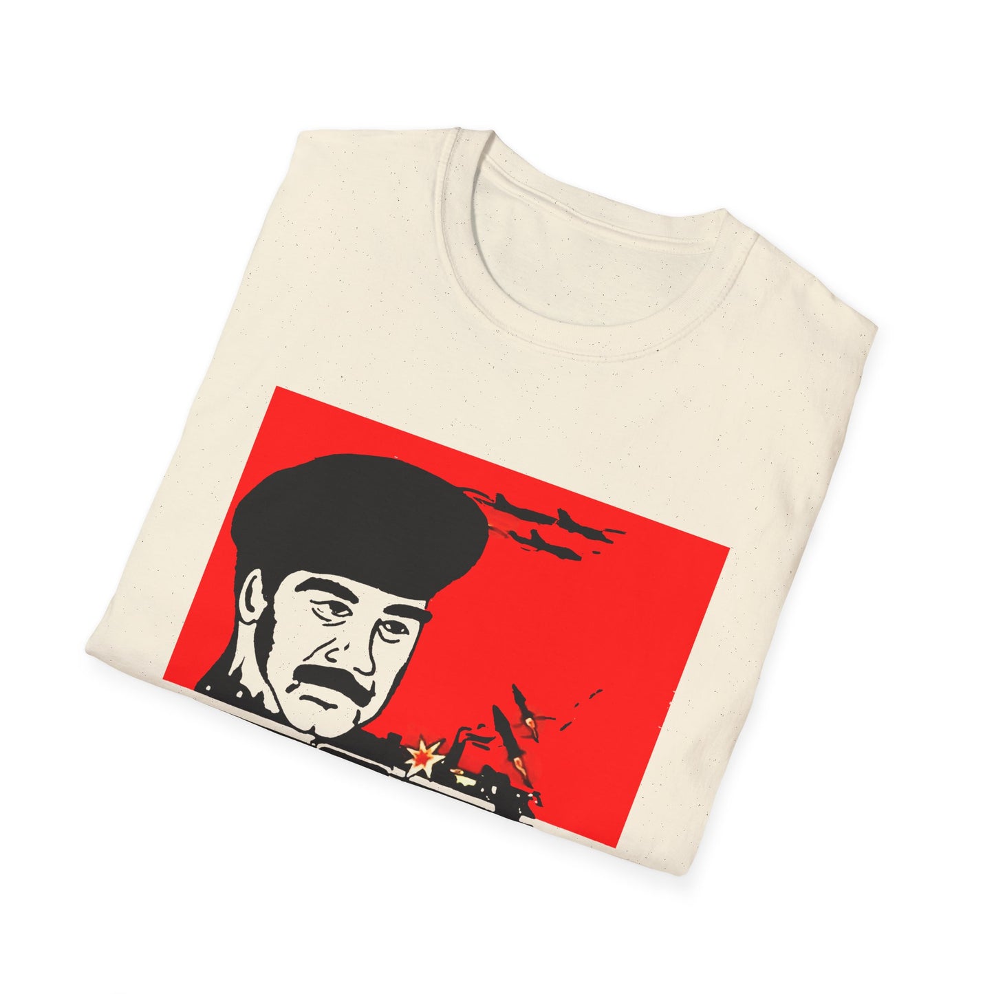 the sadam hussein game 1991 fan art tshirt