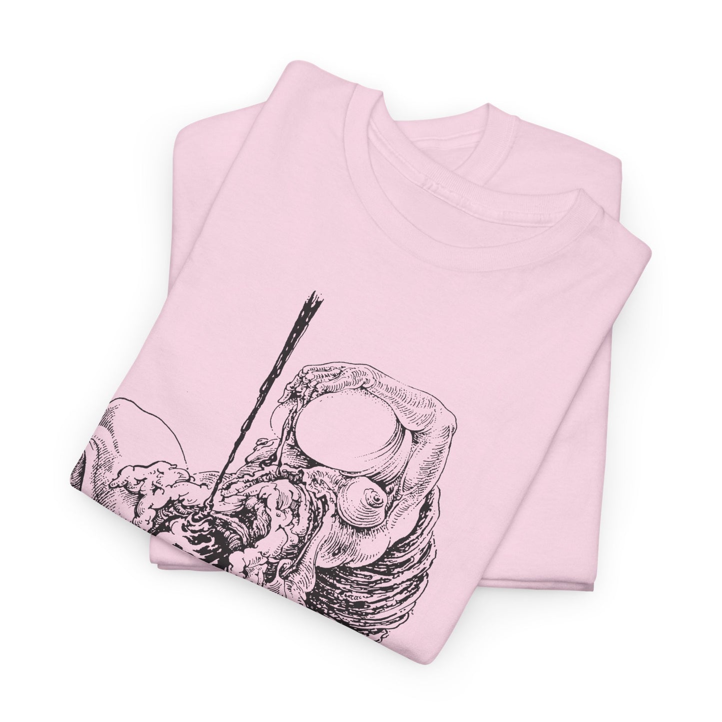 sibylle ruppert drawing from 1975 german avant garde journal tshirt