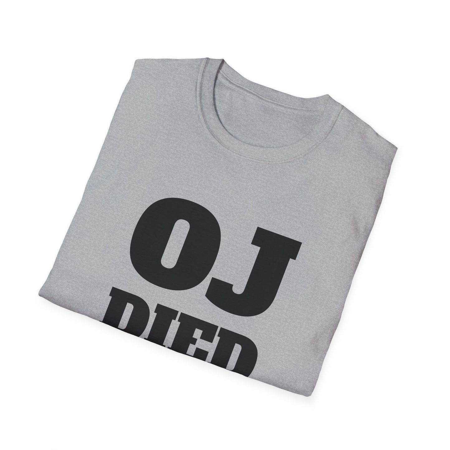 oj died with oj's glove on the back oj simpson tshirt