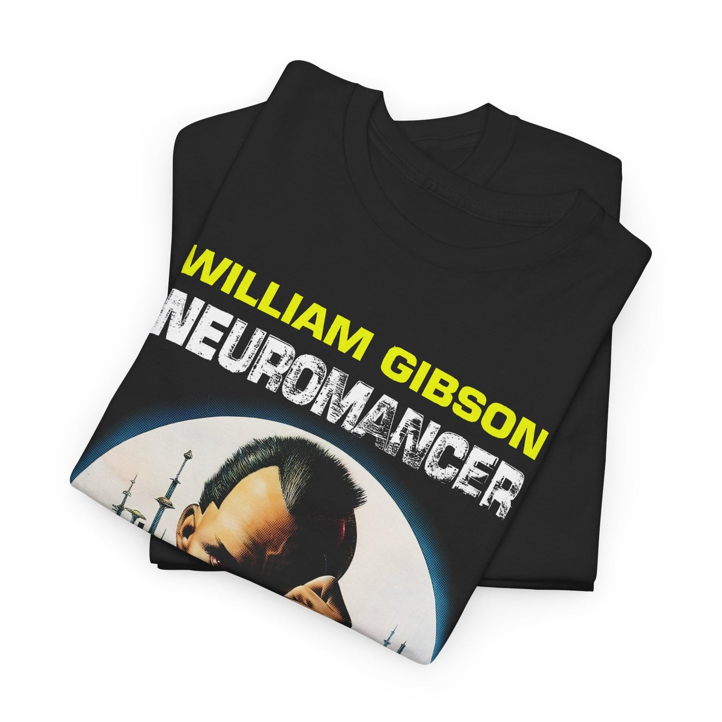 1984 neuromancer william gibson book cover color variant tshirt