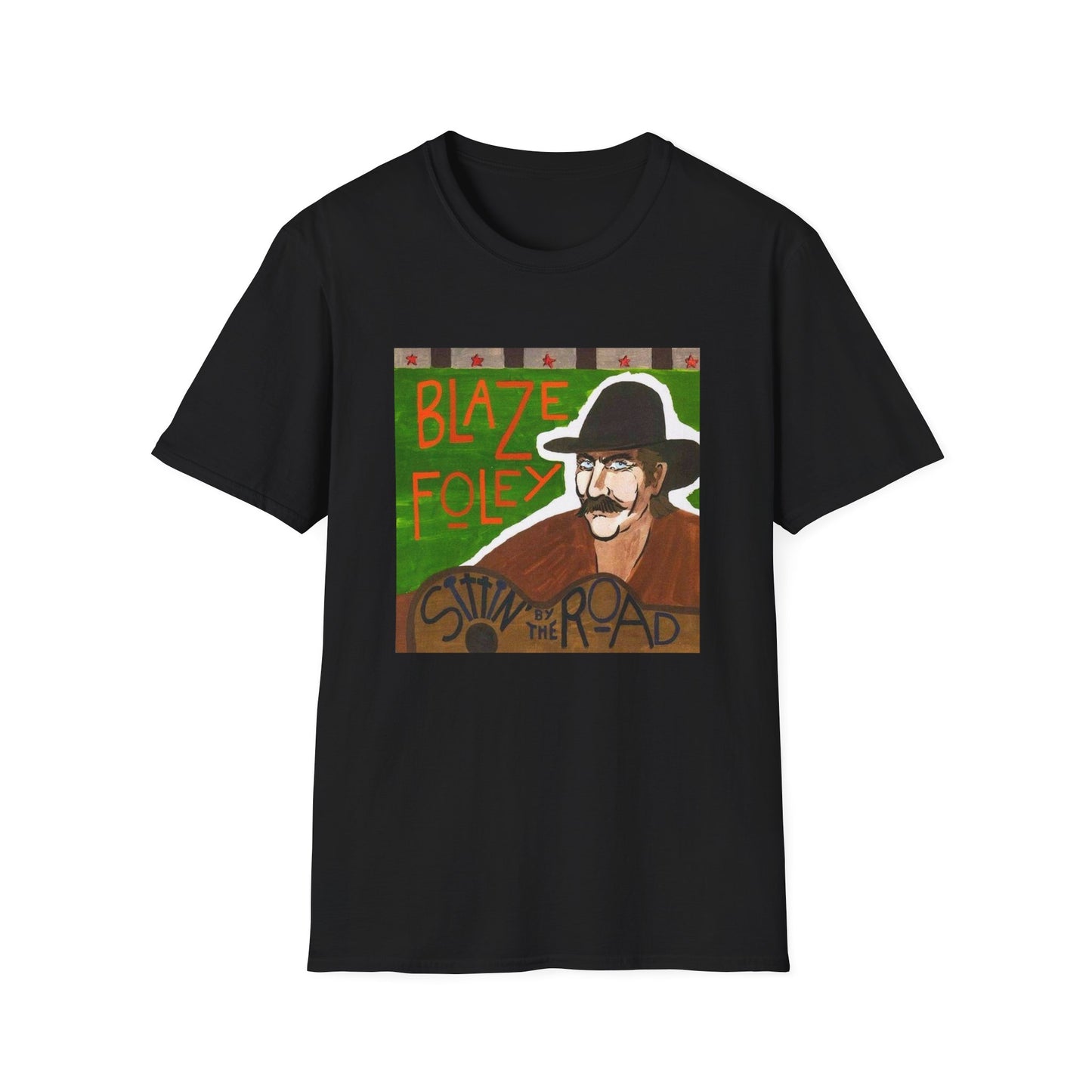 blaze foley sittin' by the road album tshirt