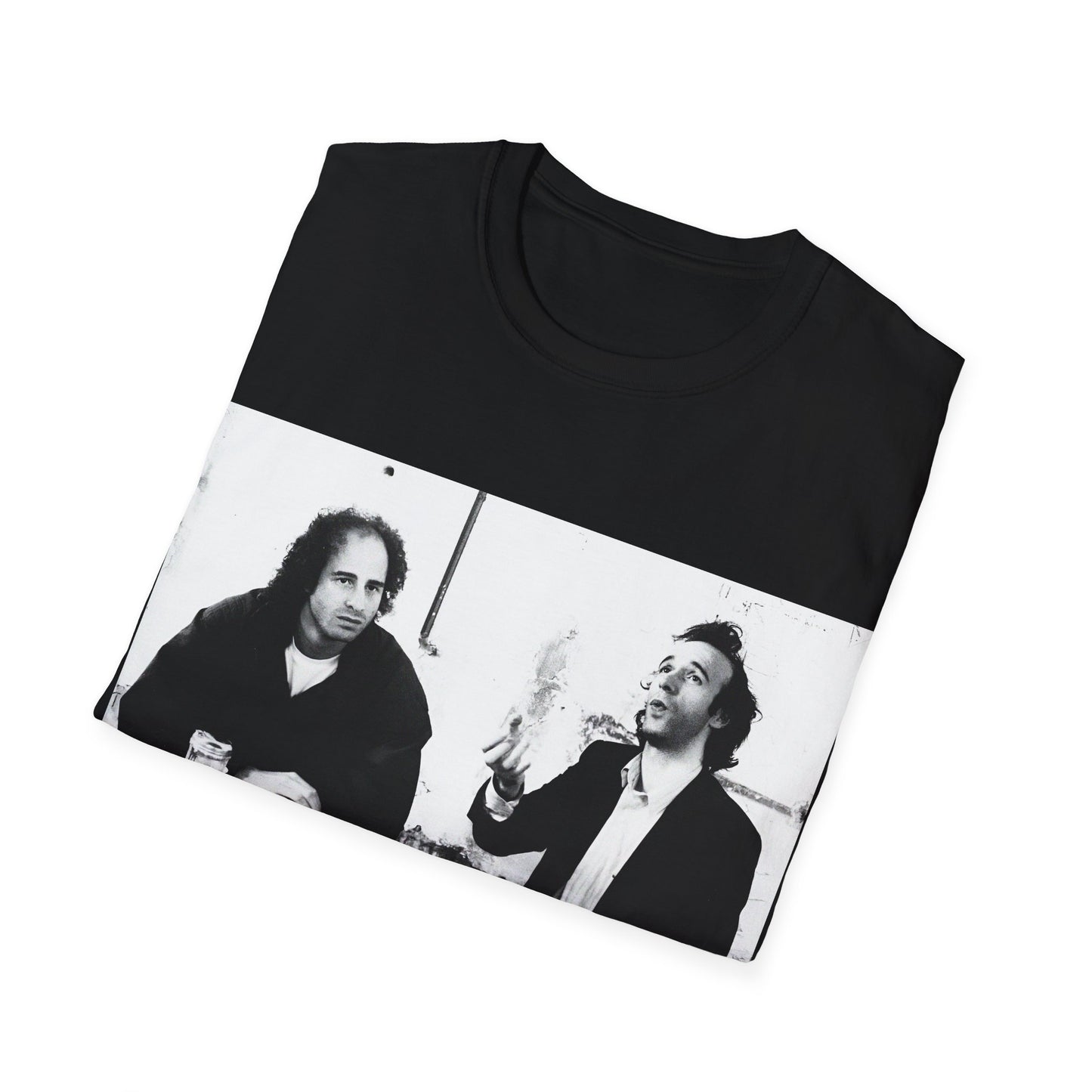 steven wright and roberto benigni from coffee and cigarettes tshirt