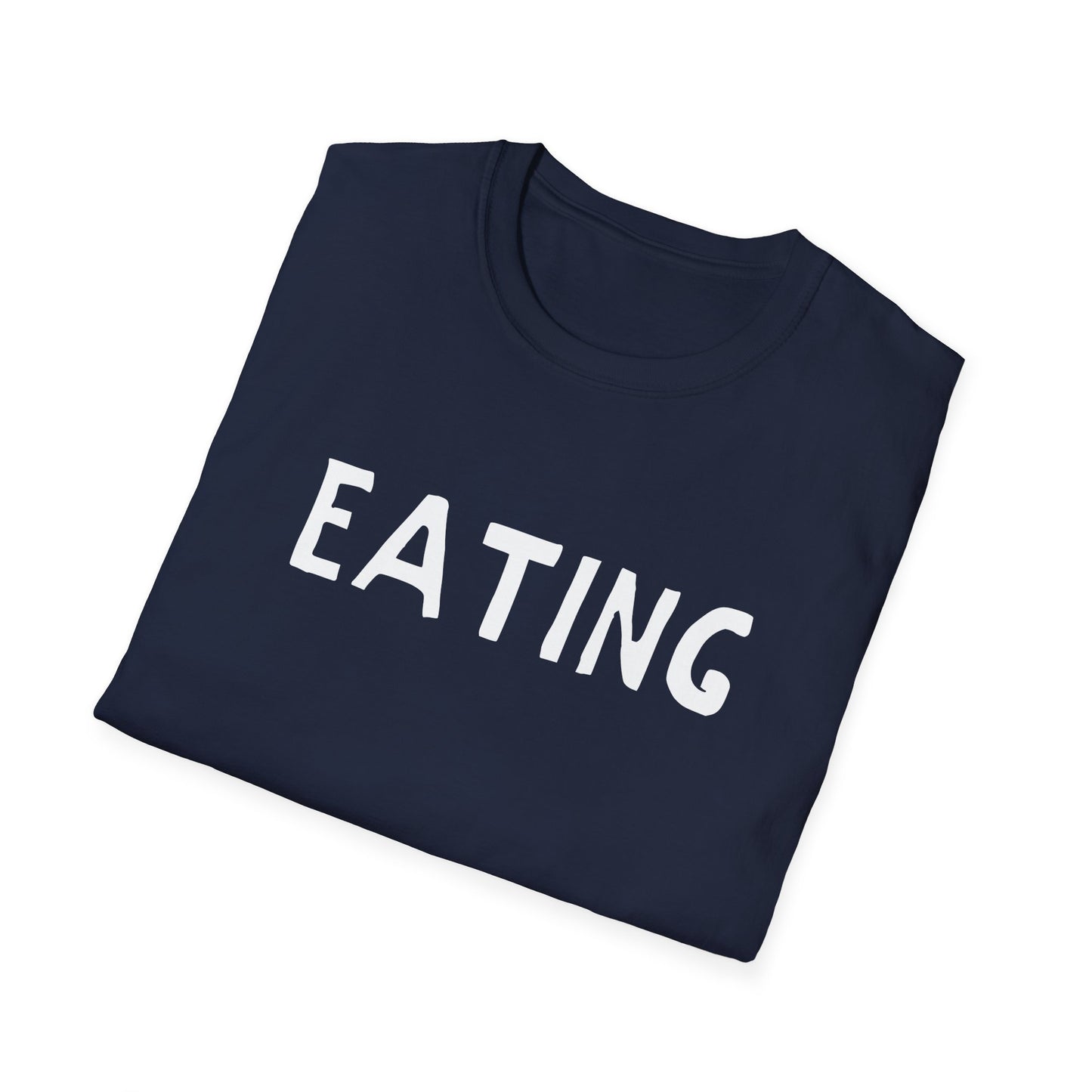 eating hand drawn font tshirt
