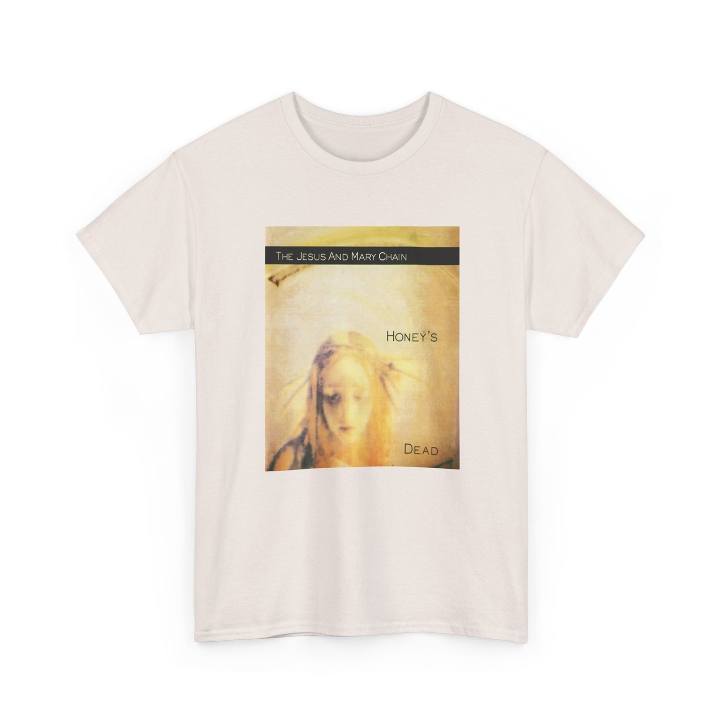 the jesus and mary chain 1992 honey's dead album cover stretched tshirt