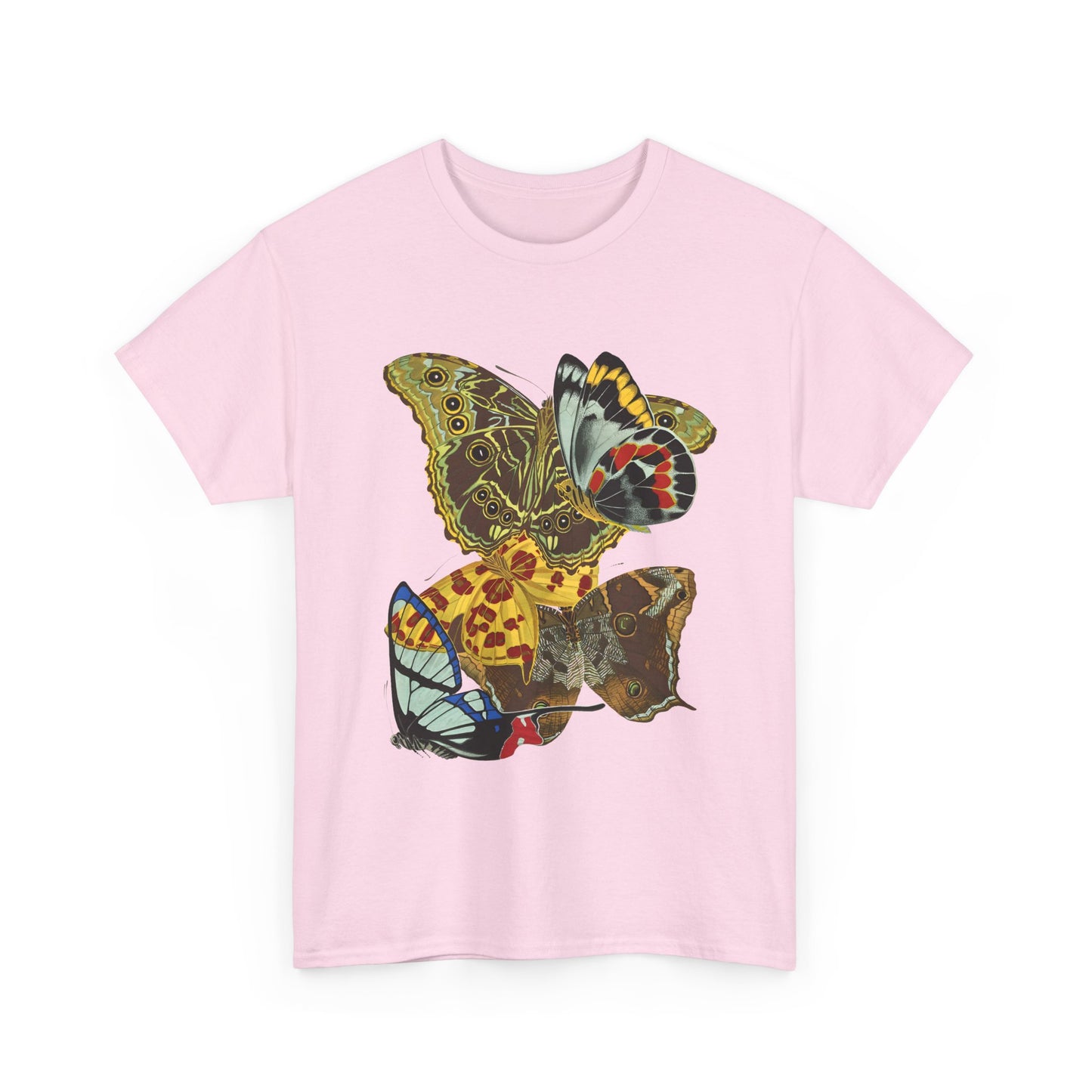 1925 papillons butterfly illustration by emile allain seguy tshirt