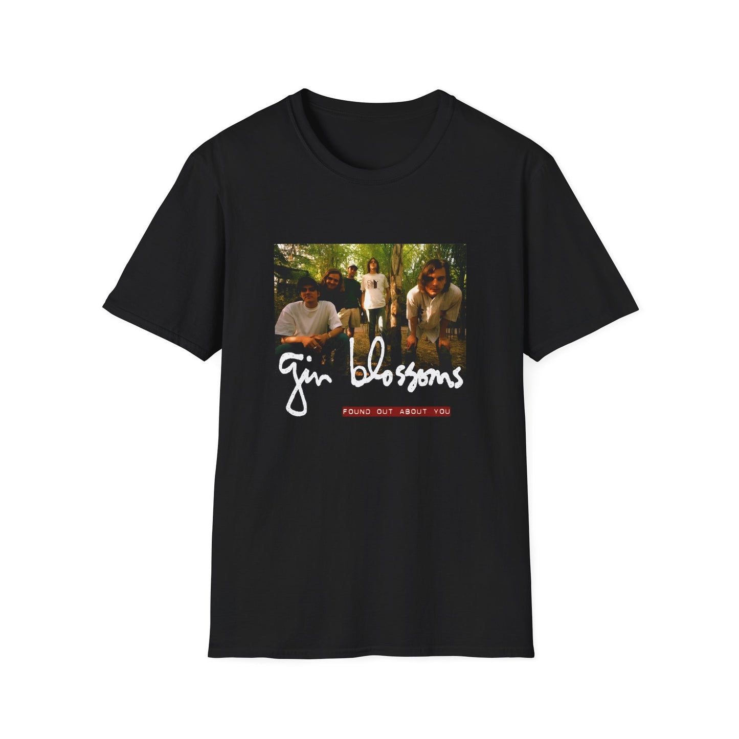 gin blossoms 1989 found out about you single tshirt