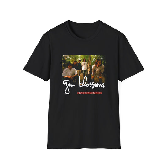 gin blossoms 1989 found out about you single tshirt