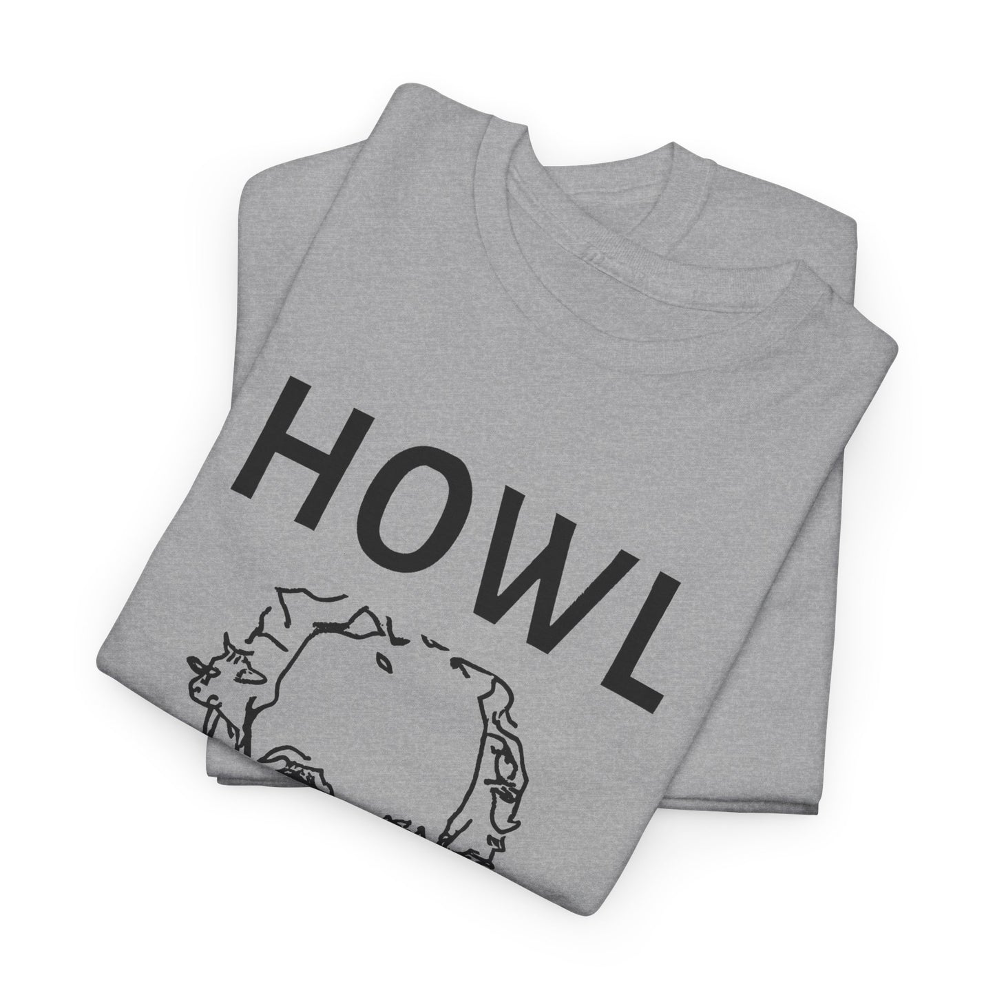 1956 book cover for howl by allen ginsberg custom edit tshirt