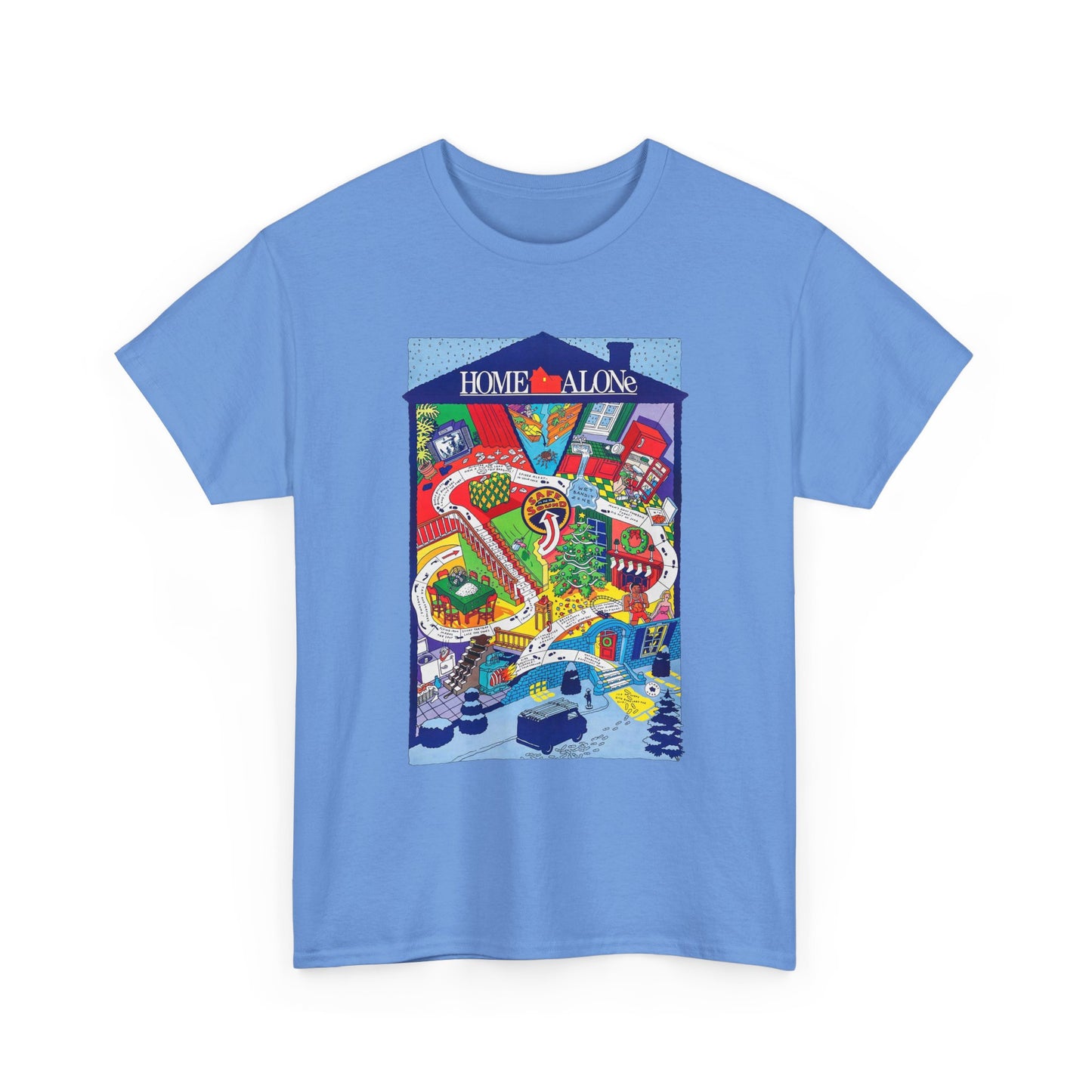 1990 home alone battle plan poster tshirt