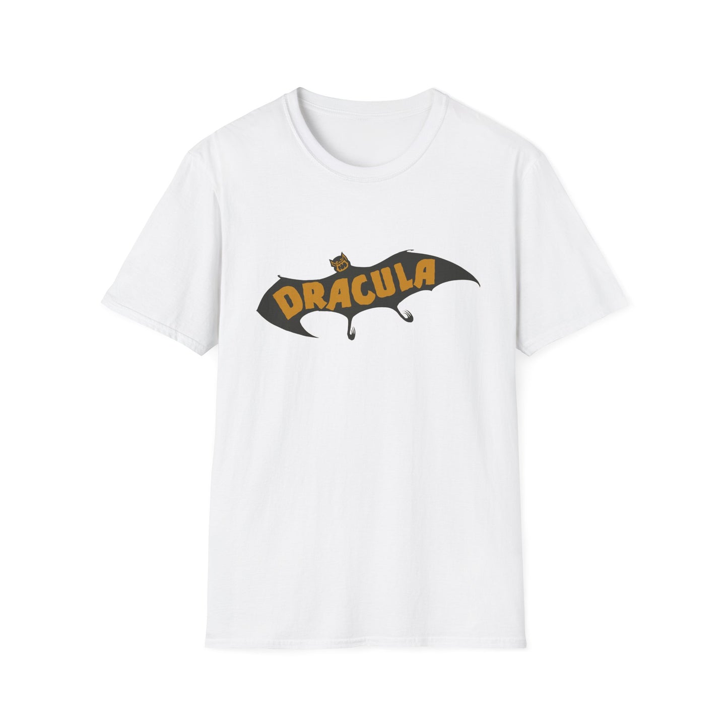 dracula bat from the 1938 poster for the presentation of dracula at the mason opera house tshirt