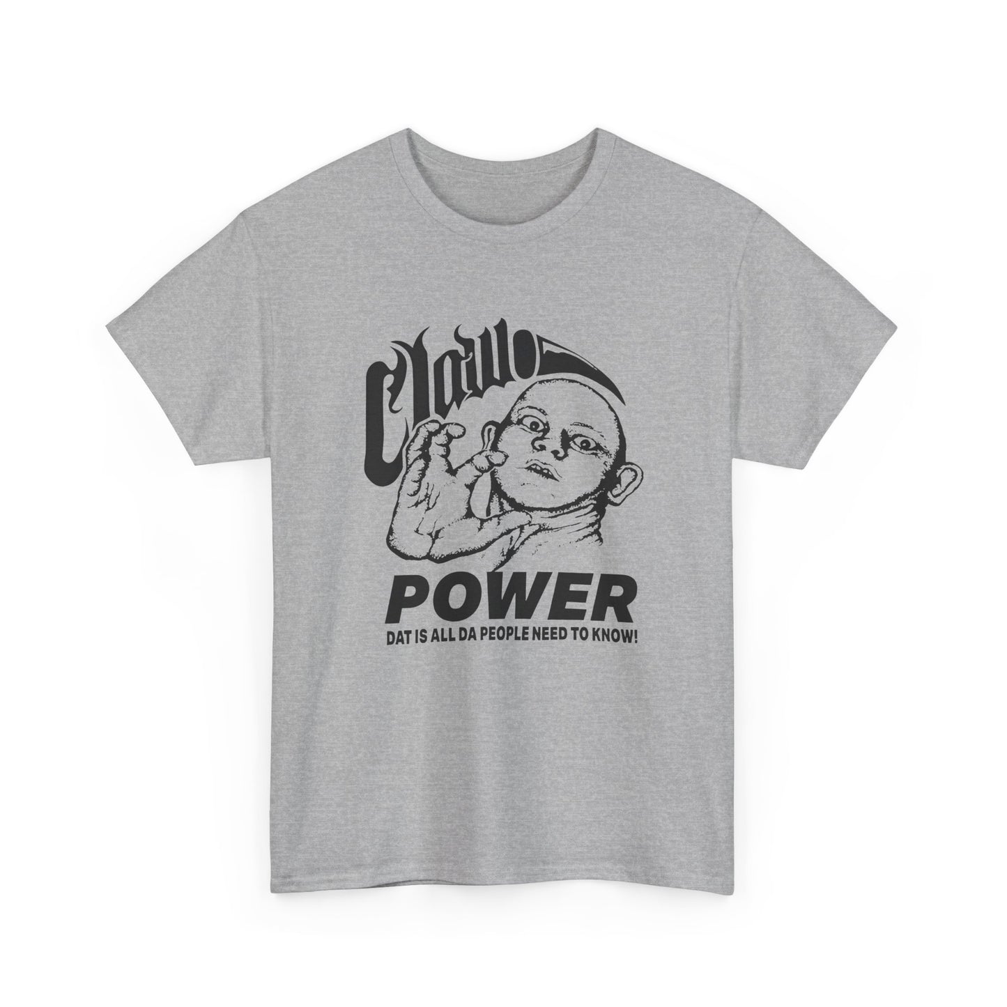 baron von raschke the claw professional wrestler reproduction tshirt