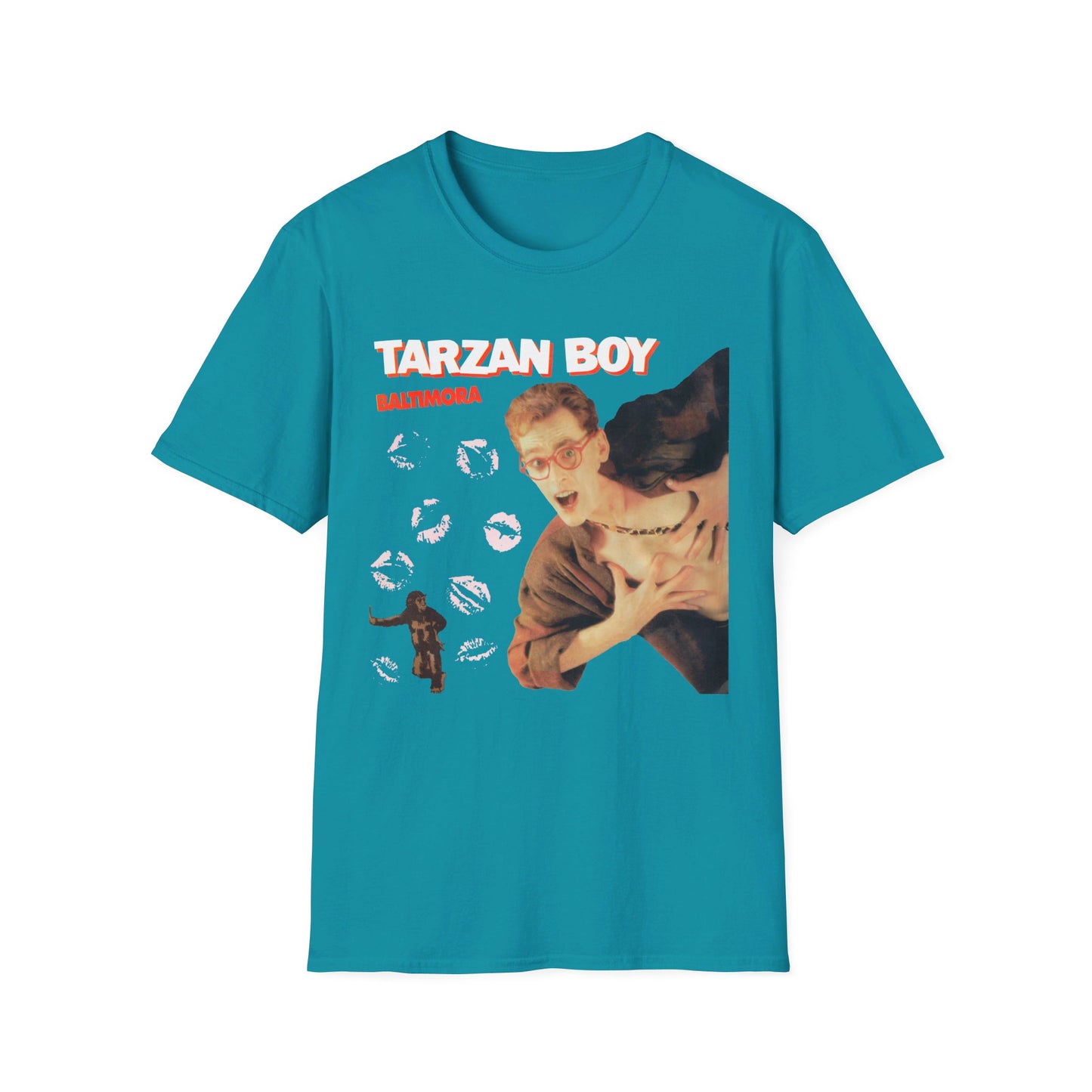 1985 tarzan boy single by baltimora tshirt