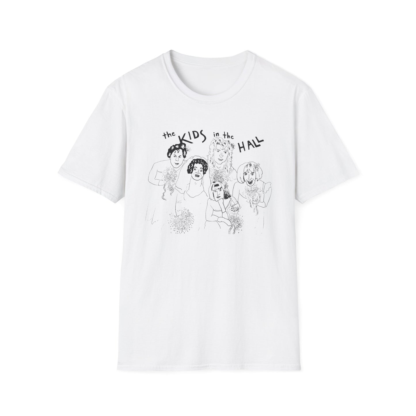 original drawing the kids in the hall tshirt