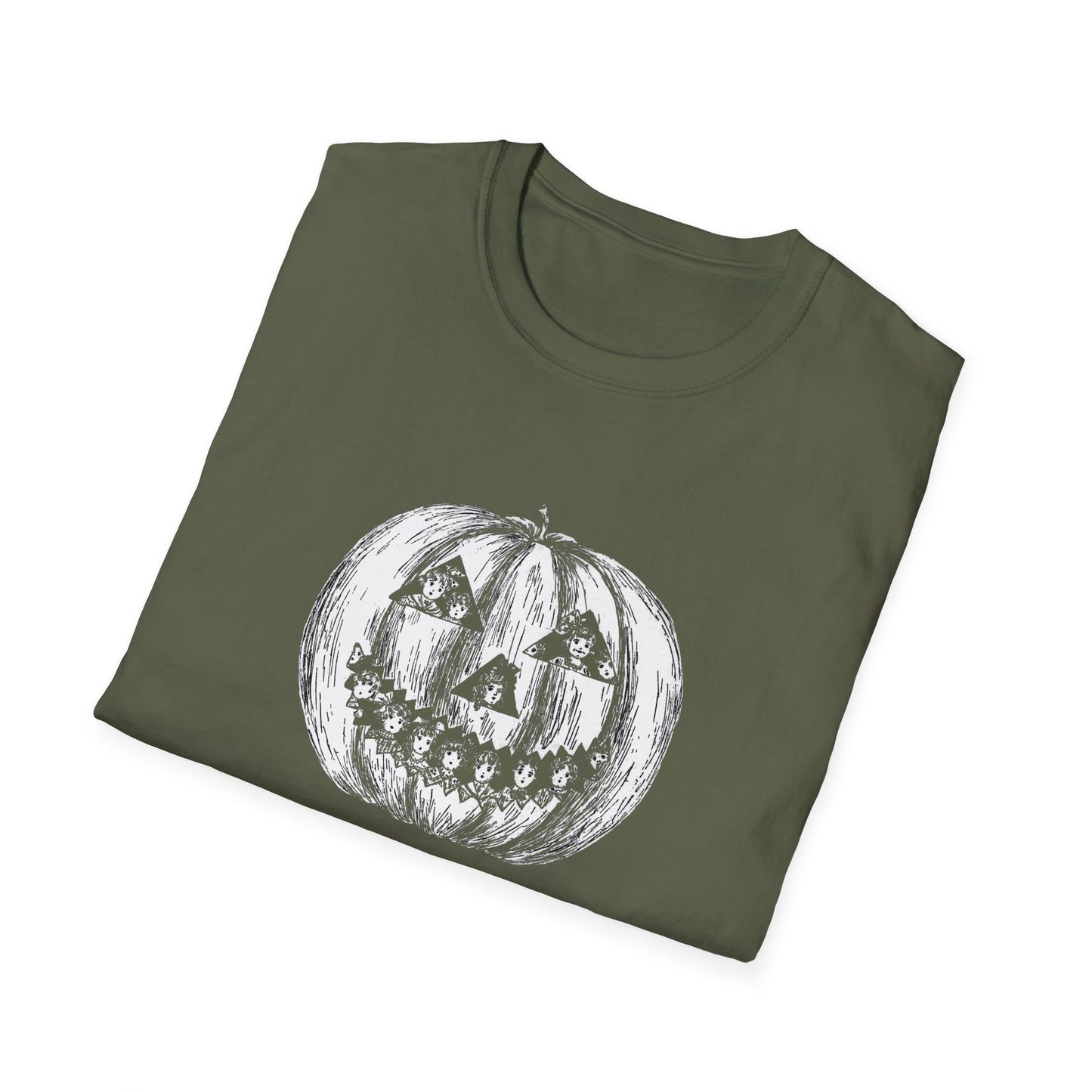 los angeles herald october 30th 1910 halloween illustration tshirt
