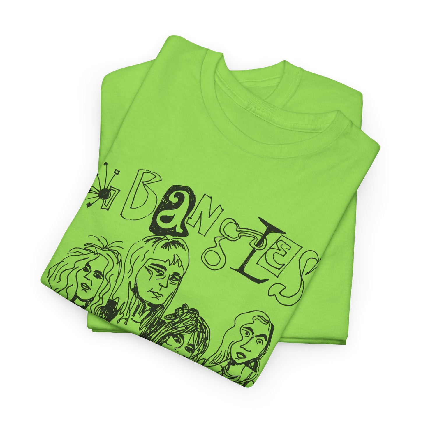 the bangles band original drawing tshirt