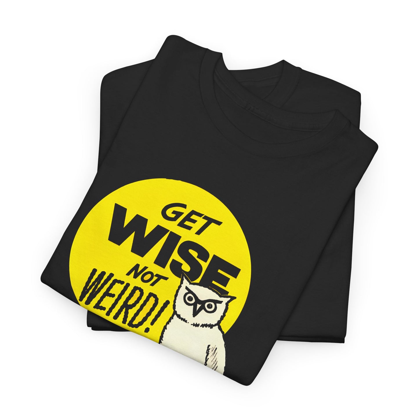 1960s/70s anti-drug poster get wise not weird, keep off the grass by smartset smarteen s.o.s tshirt
