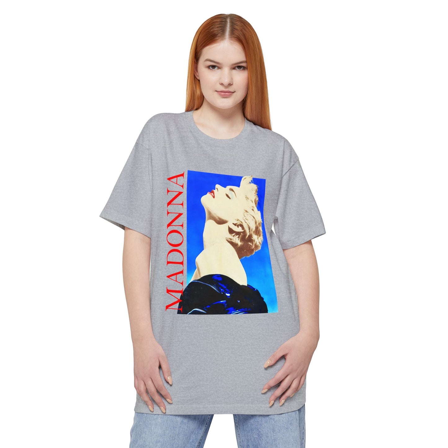oversized 1986 rare madonna reproduction unisex tall beefy tshirt