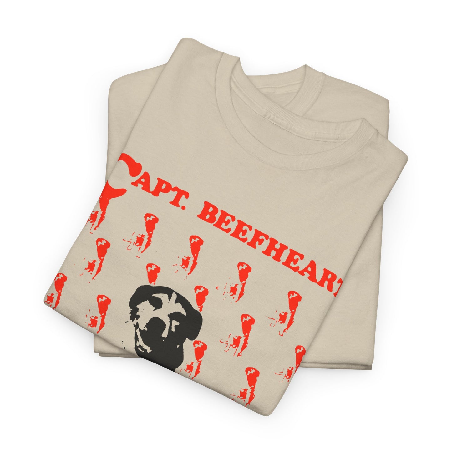 captain beefheart vintage show poster custom fan art edit tshirt