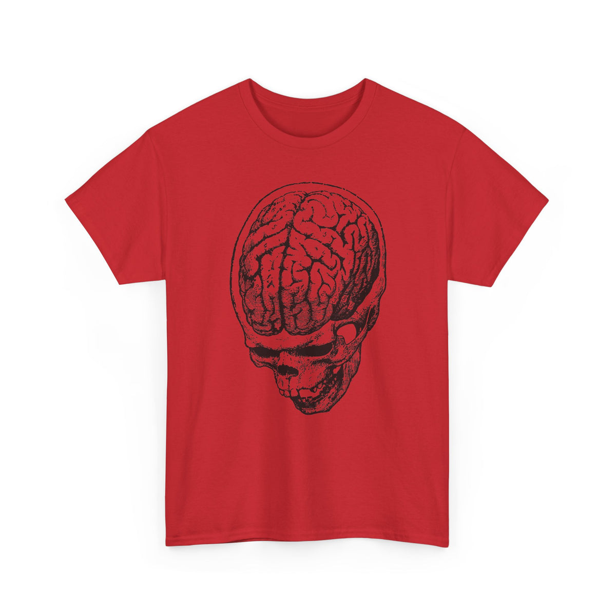 early 1900s brain anatomy illustration tshirt