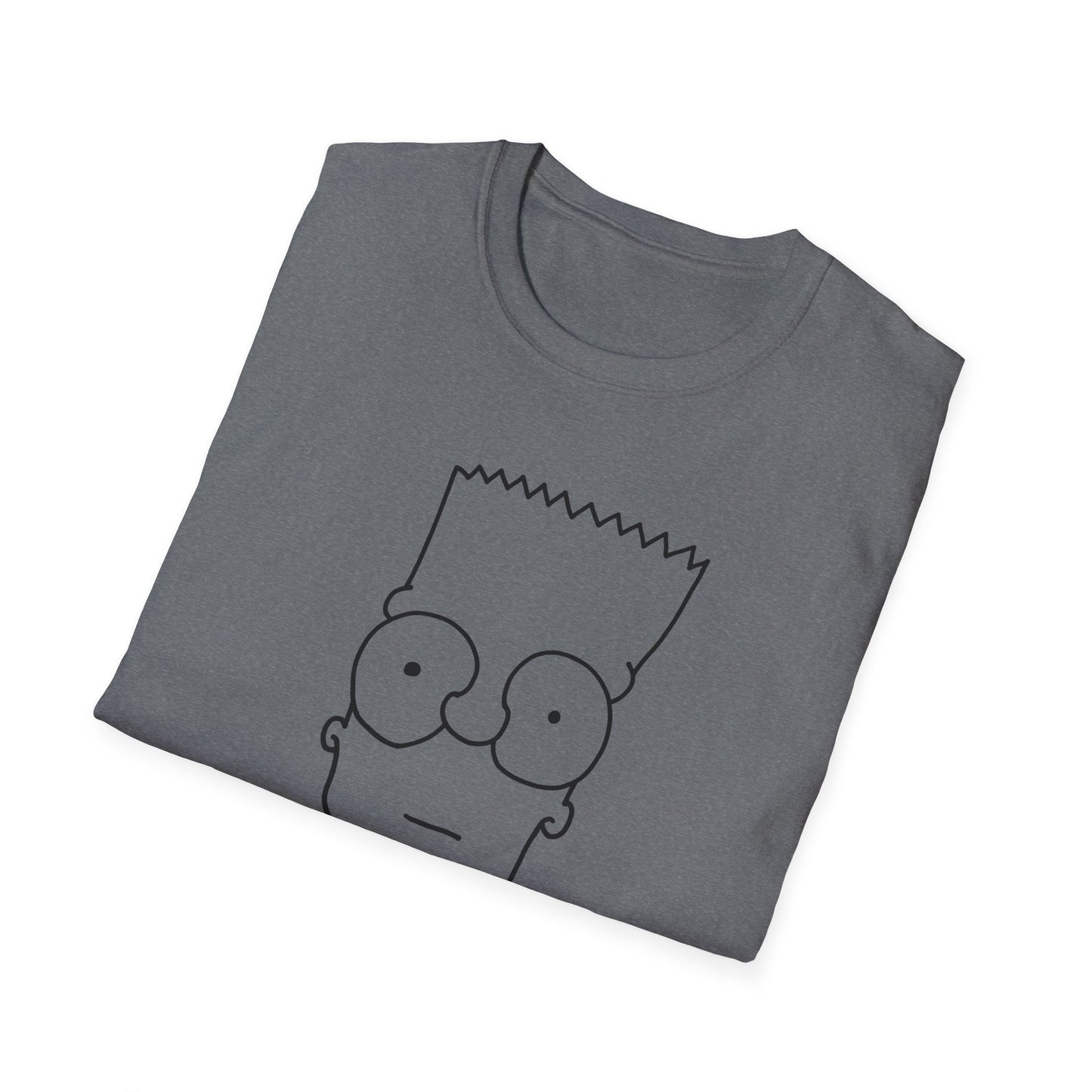 bart simpson who the hell are you original drawing tshirt