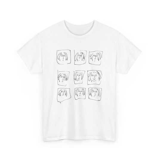 9 john lennons self portrait line drawings by john lennon whatmart edit tshirt