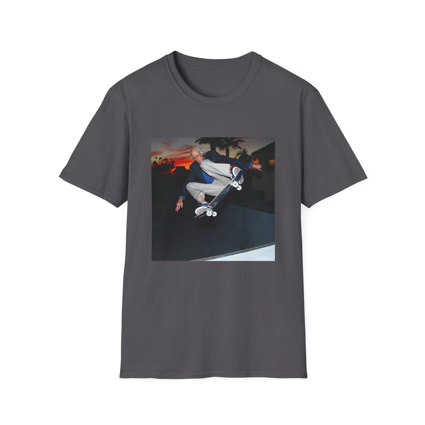 tony hawk as larry david photo tshirt