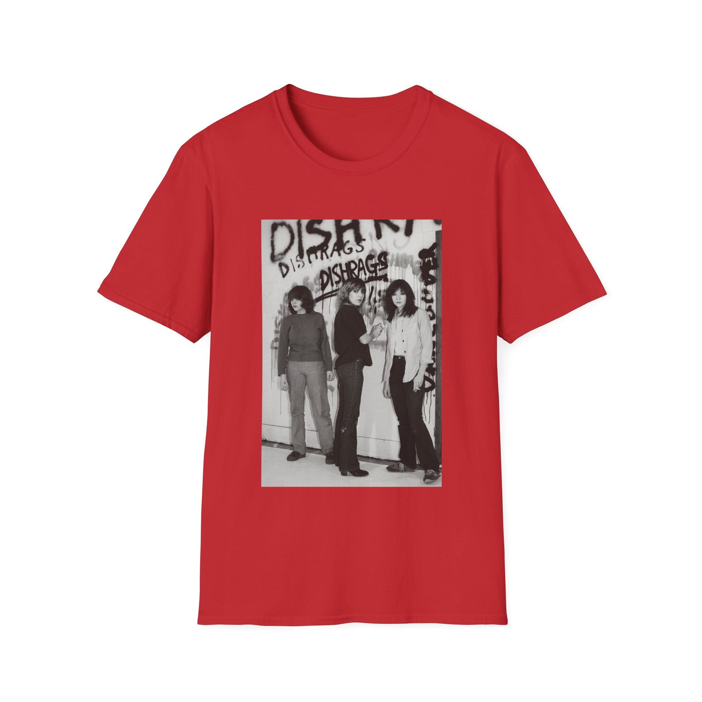 canadian punk band the dishrags photo tshirt