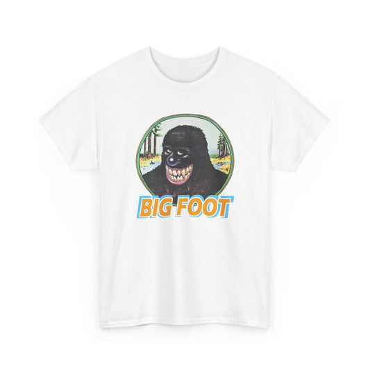 1970s bigfoot vintage graphic custom reproduction tshirt