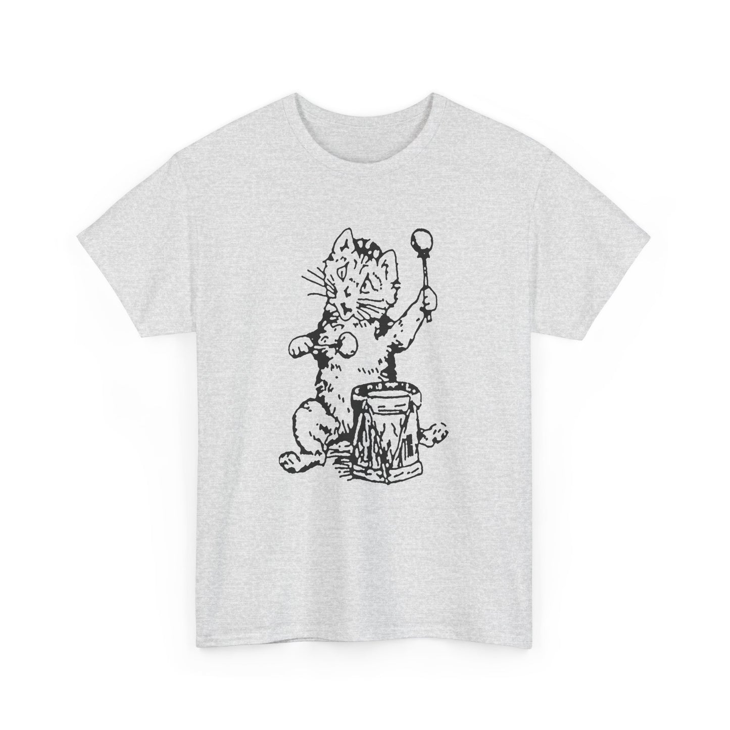 1979 scottish post punk record label postcard records cat and drum reproduction tshirt