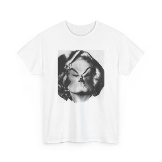 1960 marilyn monroe weegee distortion photo custom edit with border tshirt