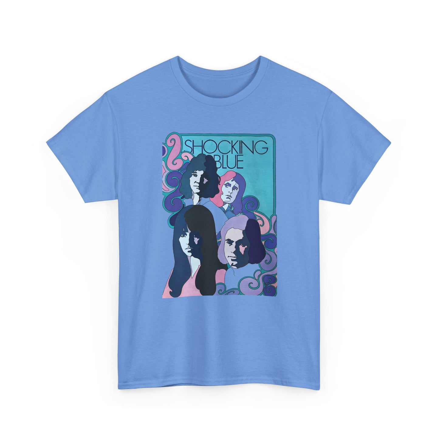 1960s dutch band shocking blue poster tshirt