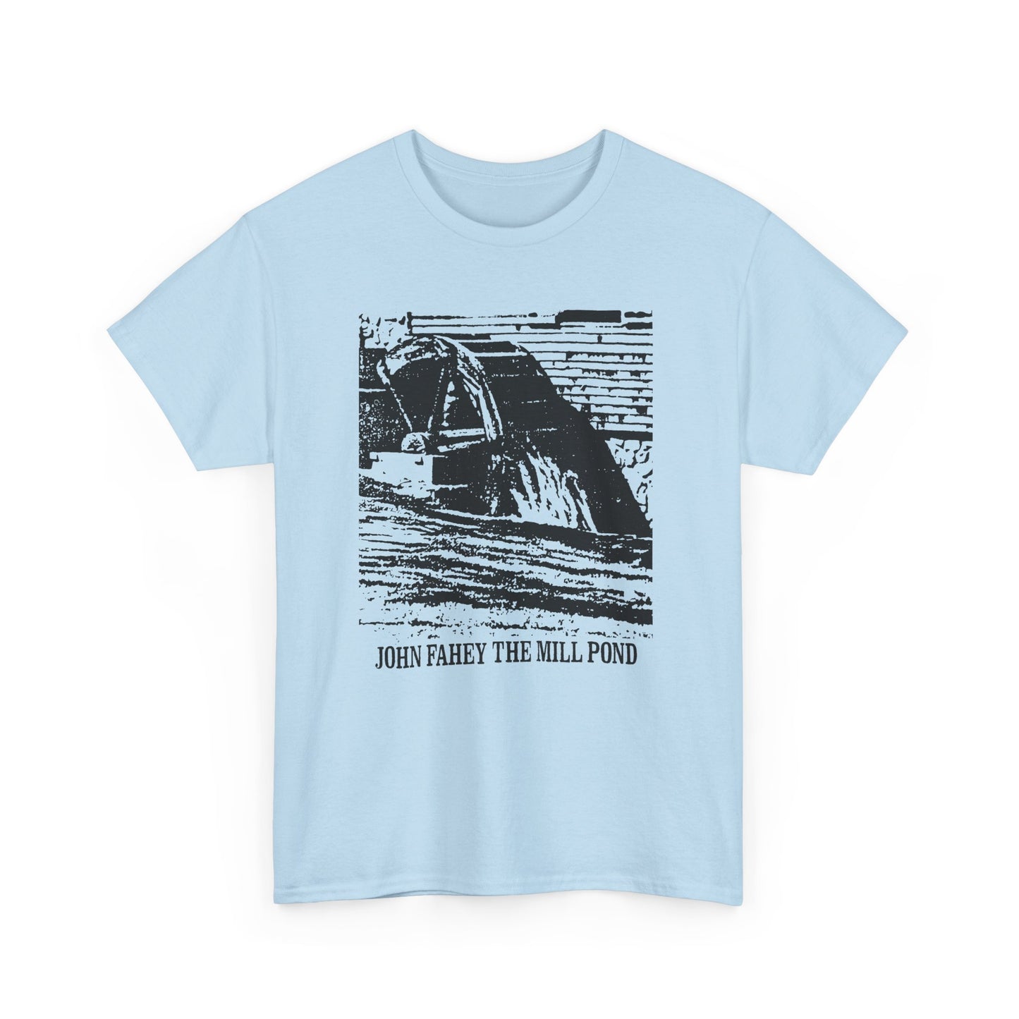 1997 the mill pond by john fahey album cover stretched tshirt