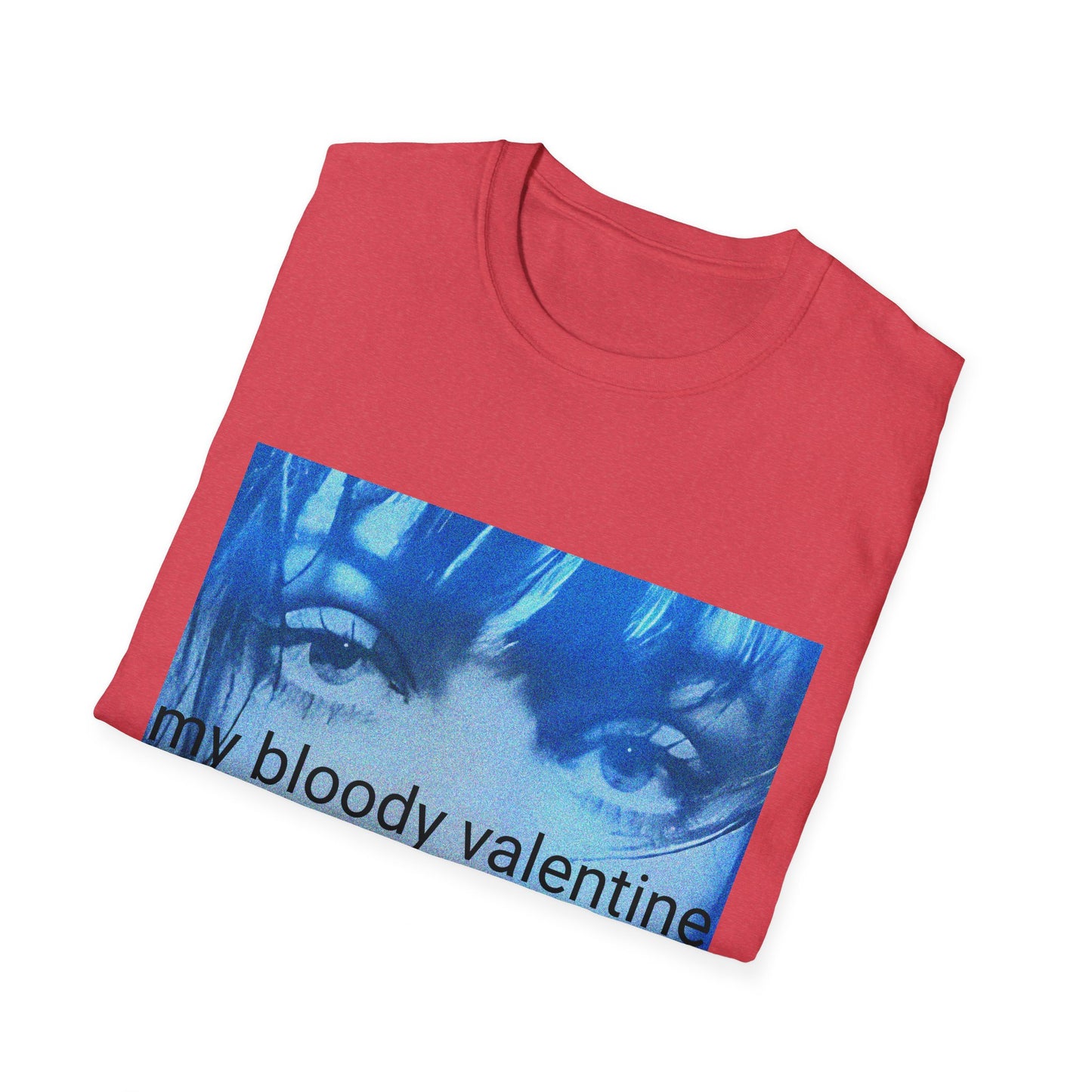 my bloody valentine belinda butcher close up in blue tshirt