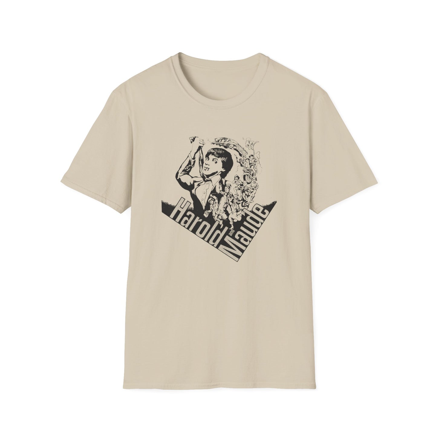 harold maude 1971 vintage design tshirt