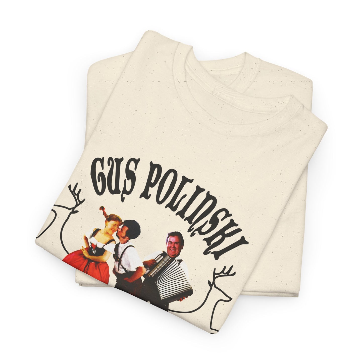 home alone gus polinski (john candy) poker king of the midwest parody album cover for kiss me polka tshirt