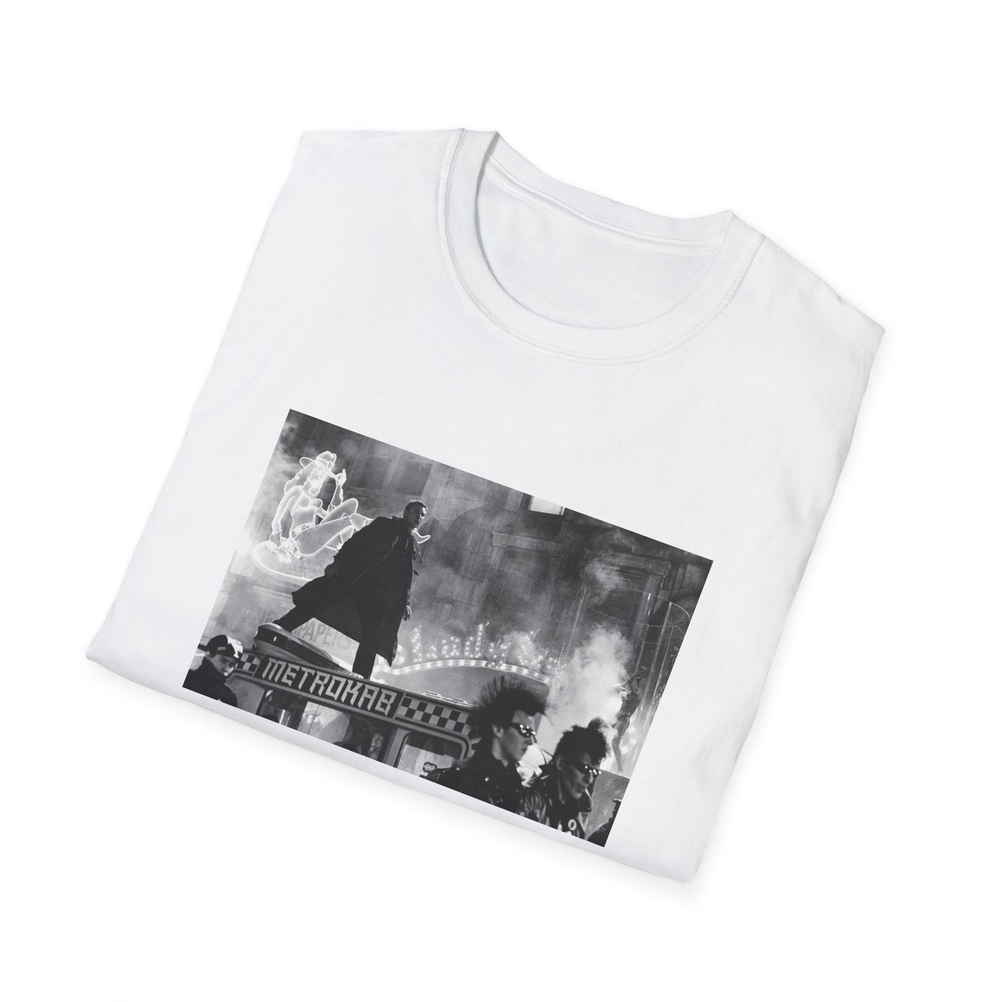 1982 movie blade runner deckard's on a metrokab tshirt