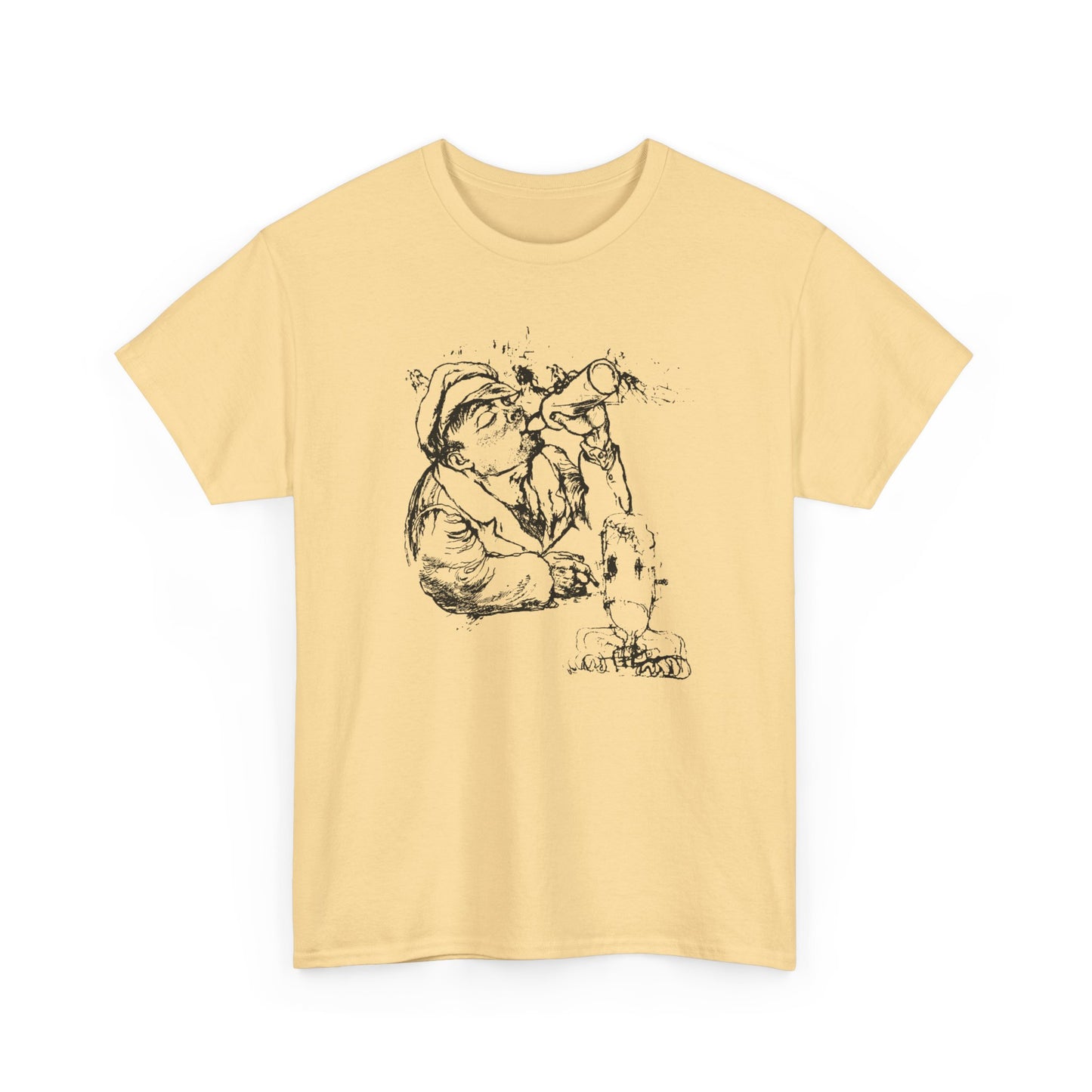 george grosz wodkadrinker and stickmen 1950 illustration tshirt