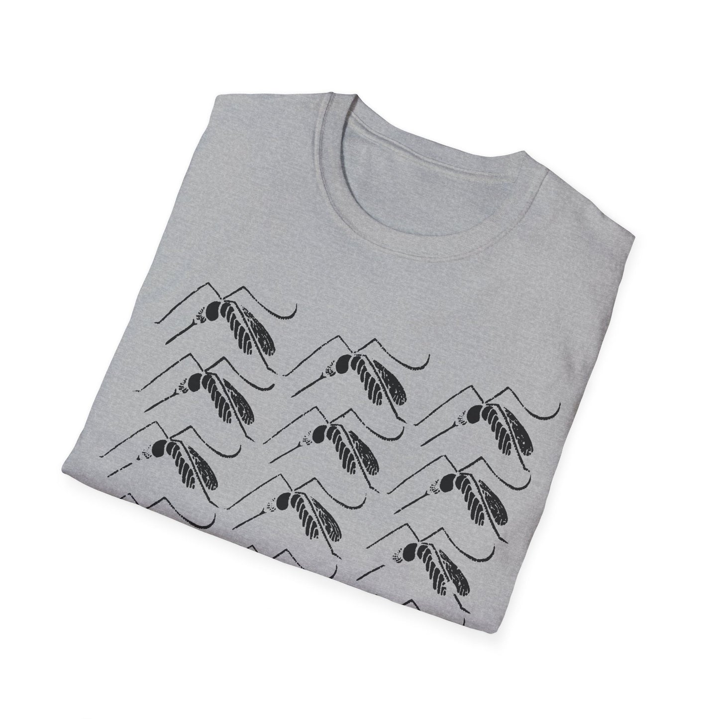 mosquito reproduction black design tshirt