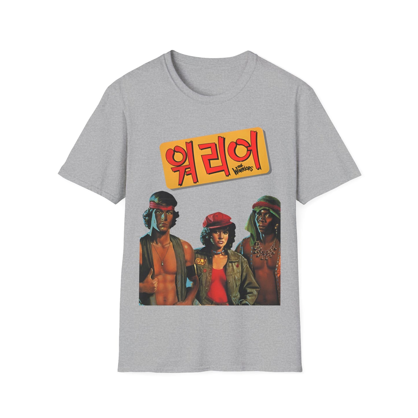 1979 movie the warriors south korean poster tshirt