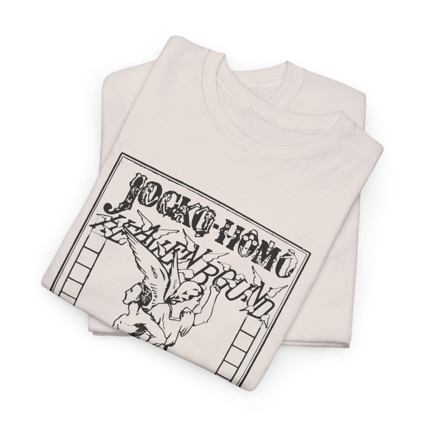 jocko-homo heavenbound b. h. shadduck 1925 religious pamphlet tshirt