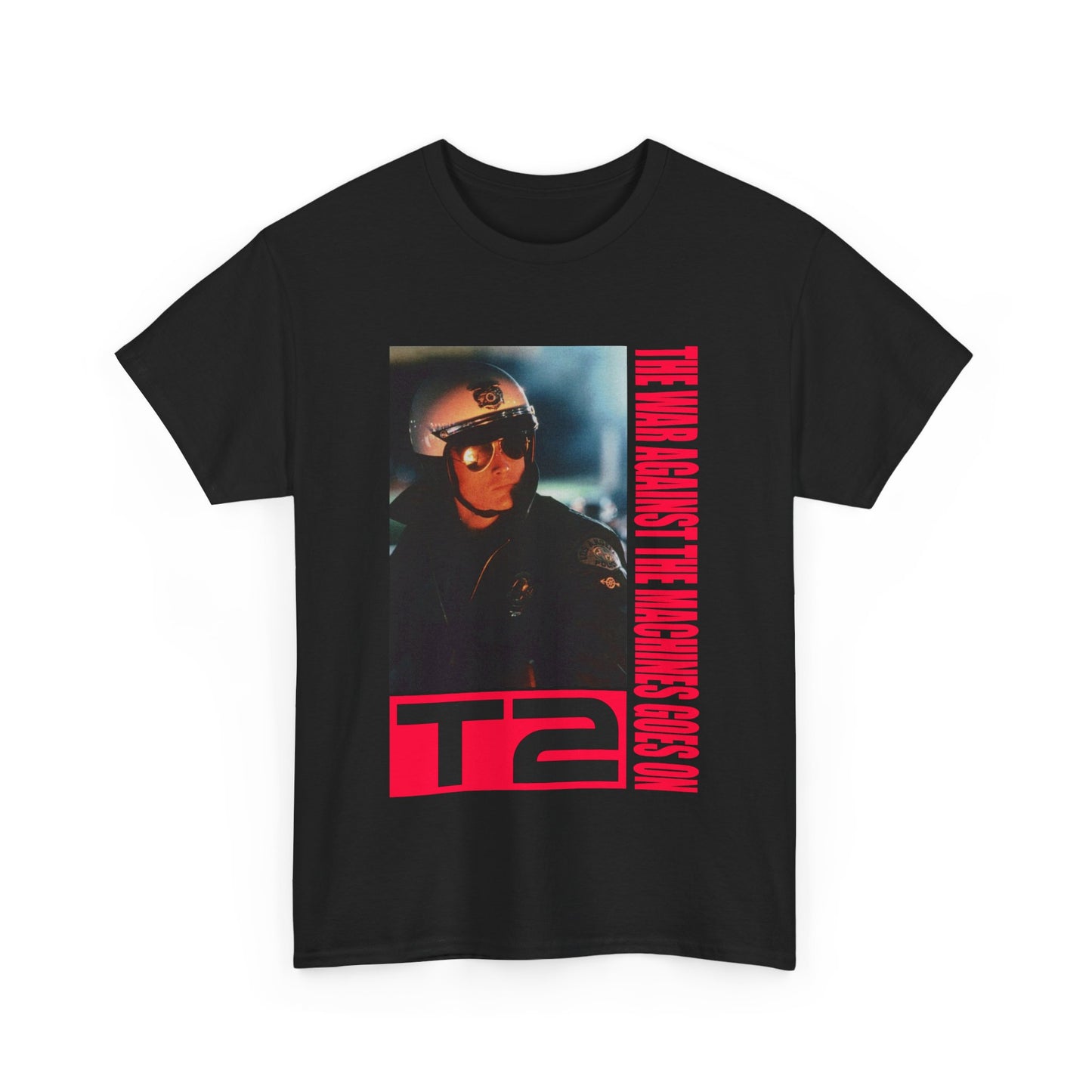 terminator 2 custom fan art version of vintage tshirt
