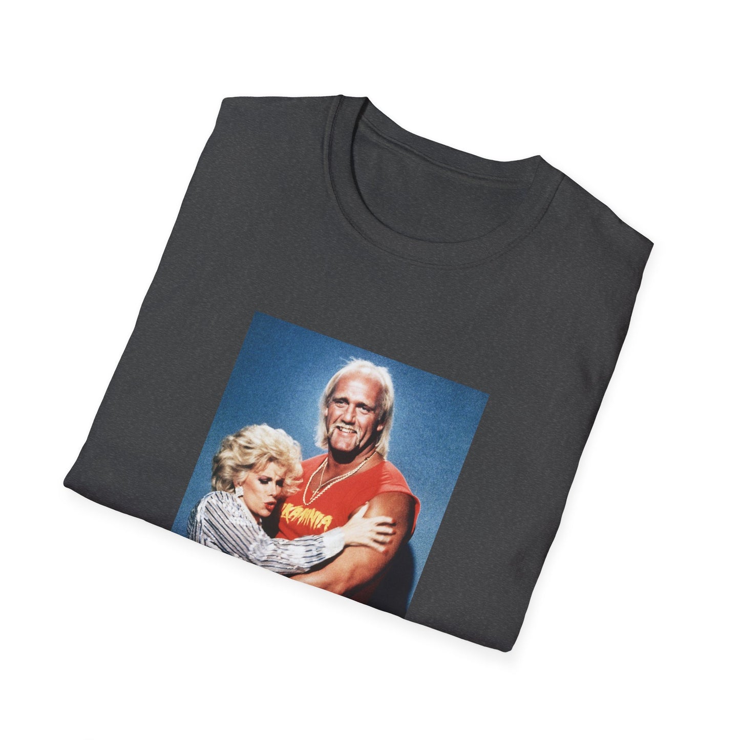 hulk hogan and joan rivers photo tshirt