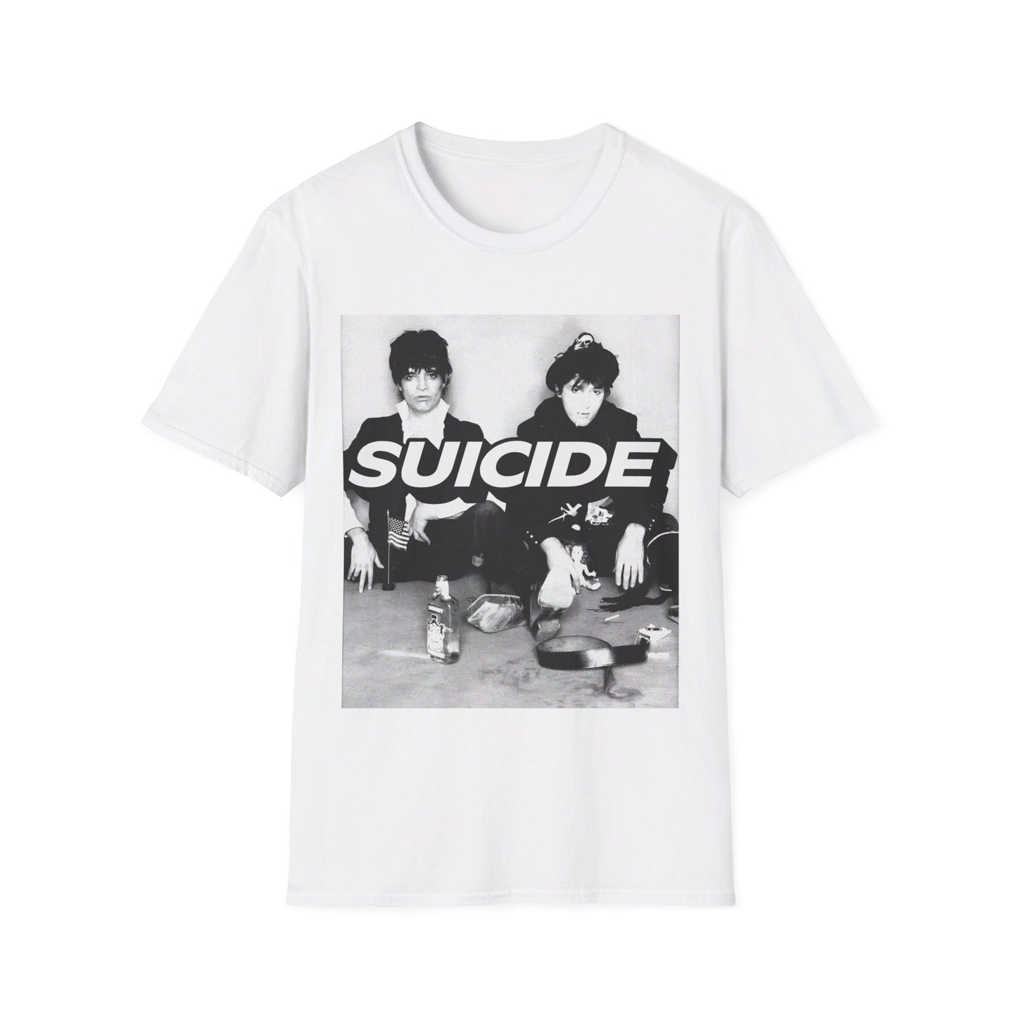 martin rev and alan vega suicide band 6 tshirt