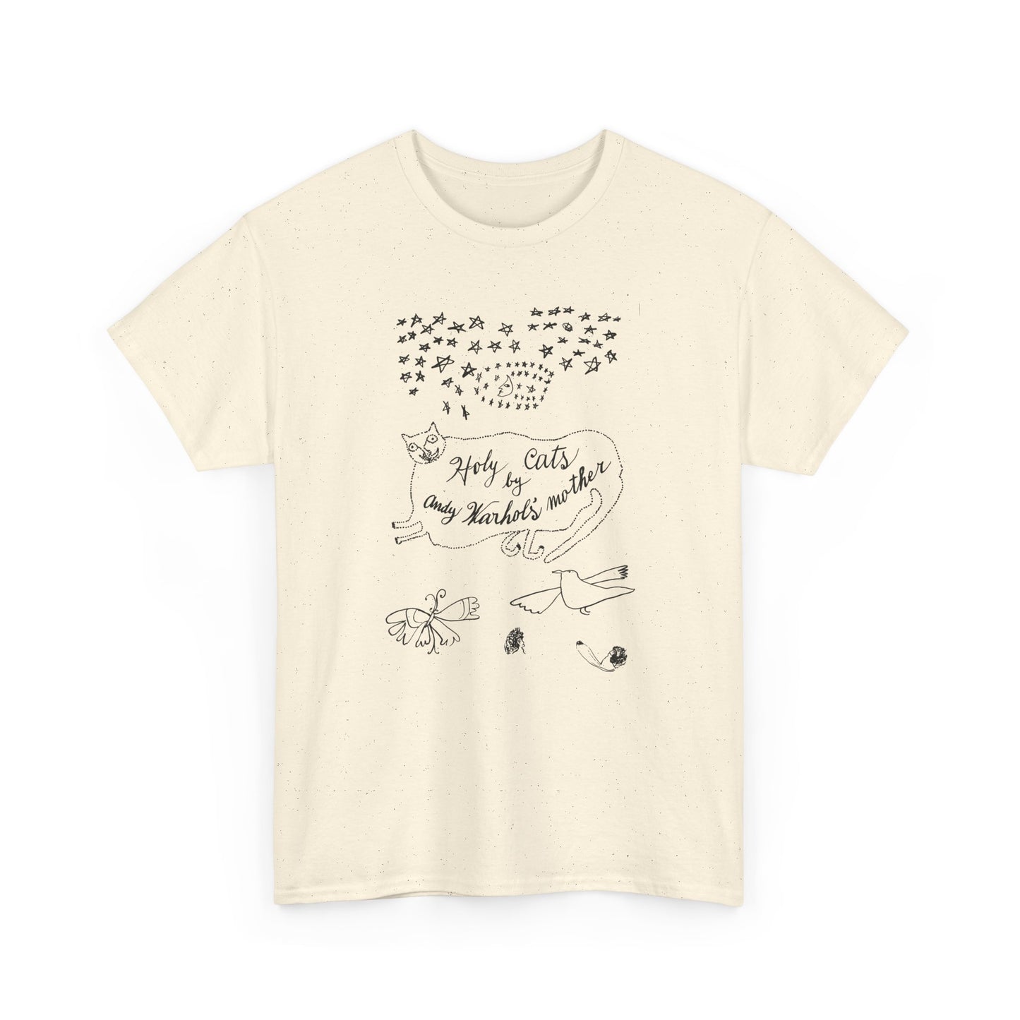 1954 holy cats by julia warhola andy warhol's mother book cover tshirt