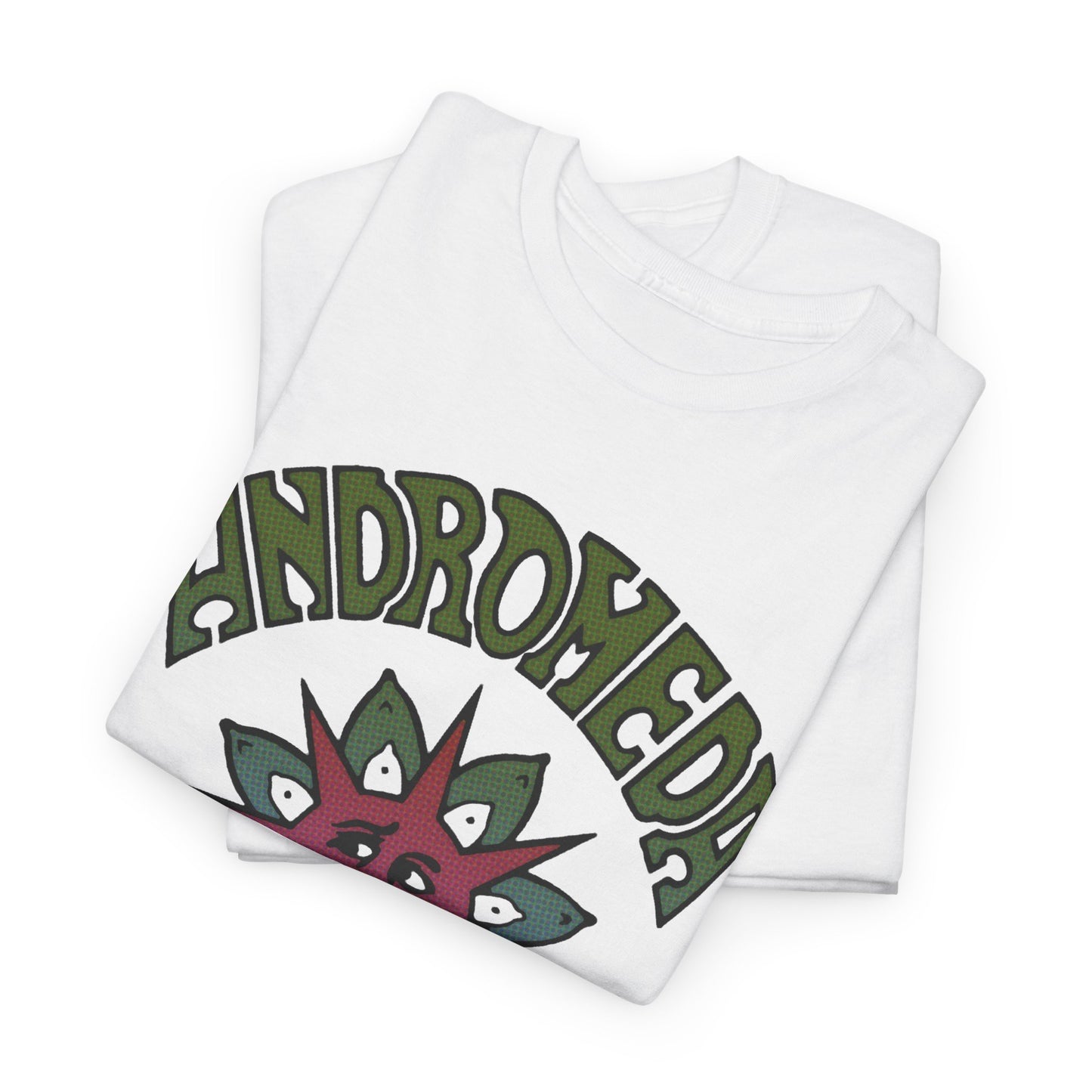 1960s english psychedelic band andromeda fan art tshirt