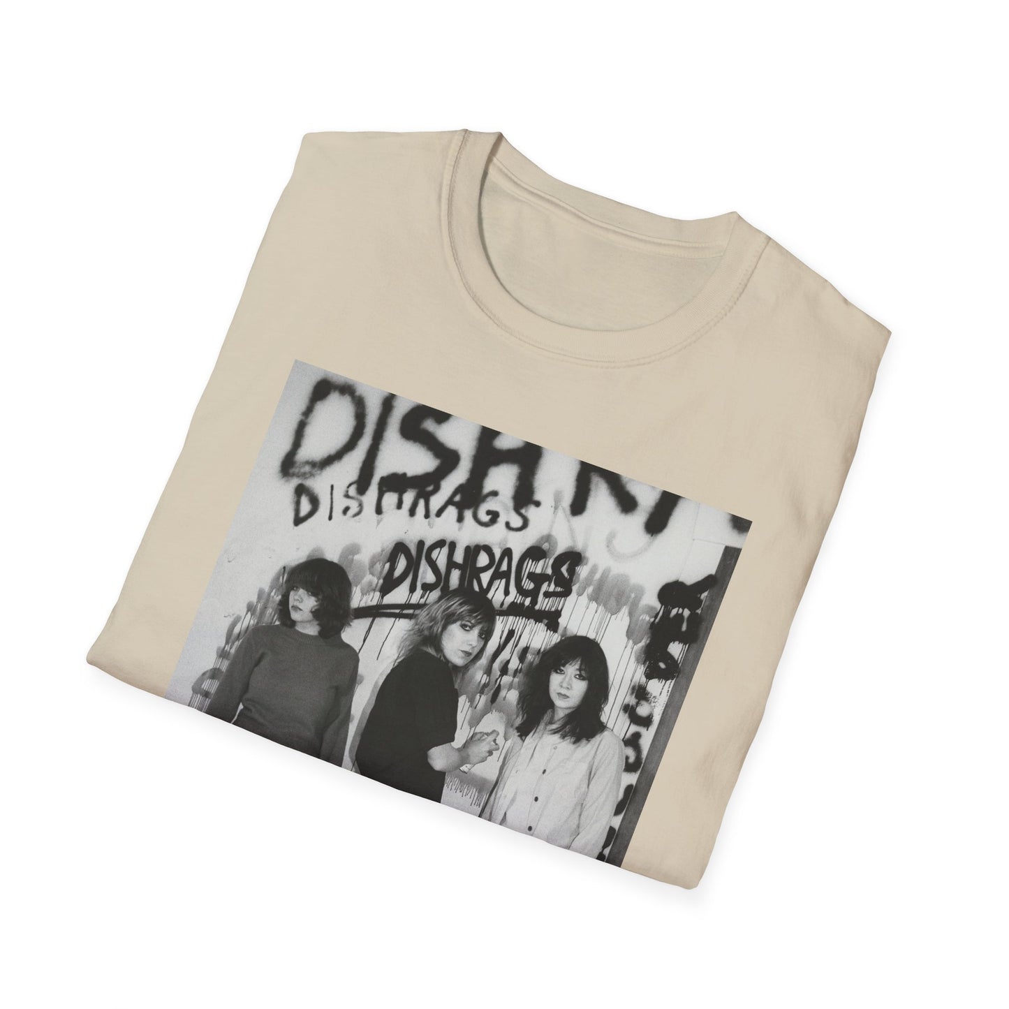 canadian punk band the dishrags photo tshirt