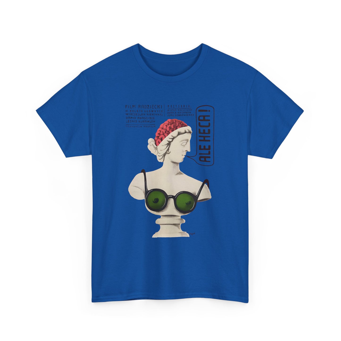 1975 soviet film au-u! polish movie poster by jerzy flisak reproduction tshirt