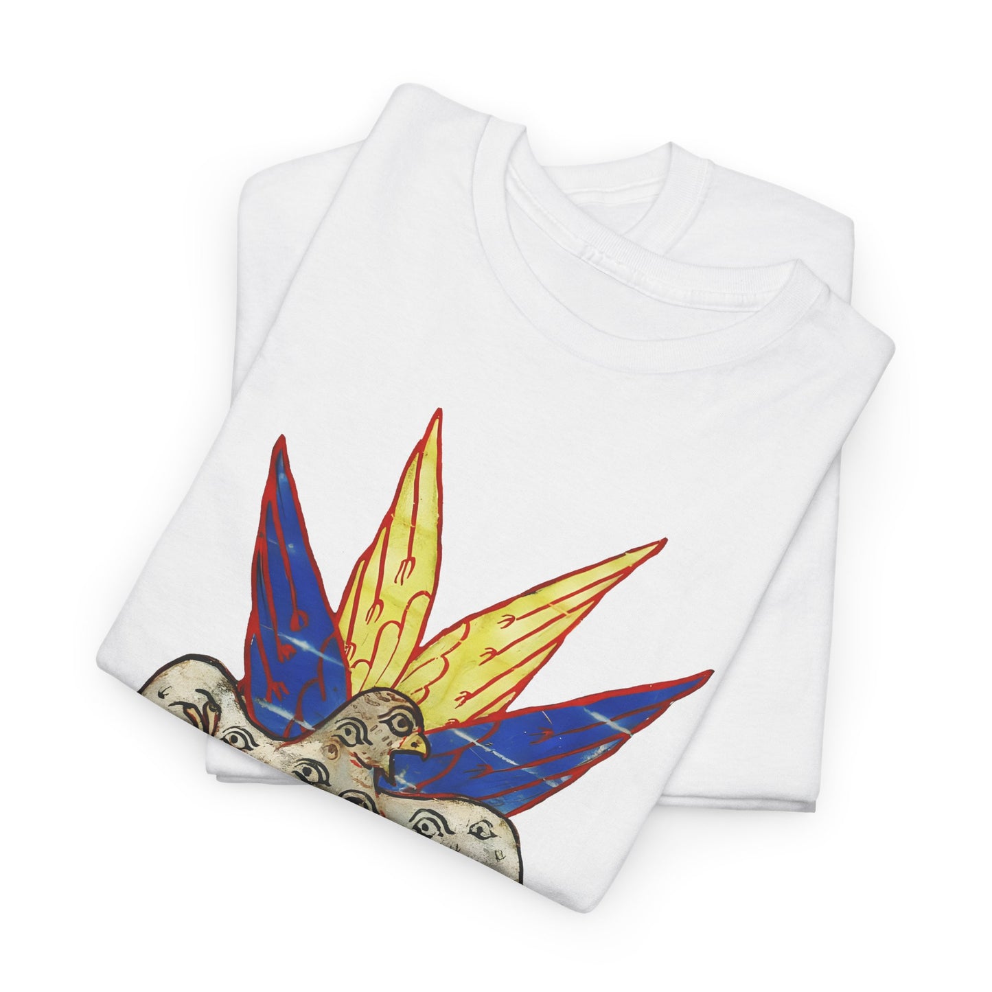 13th century gothic illuminated manuscript of the book of revelation seraph tshirt