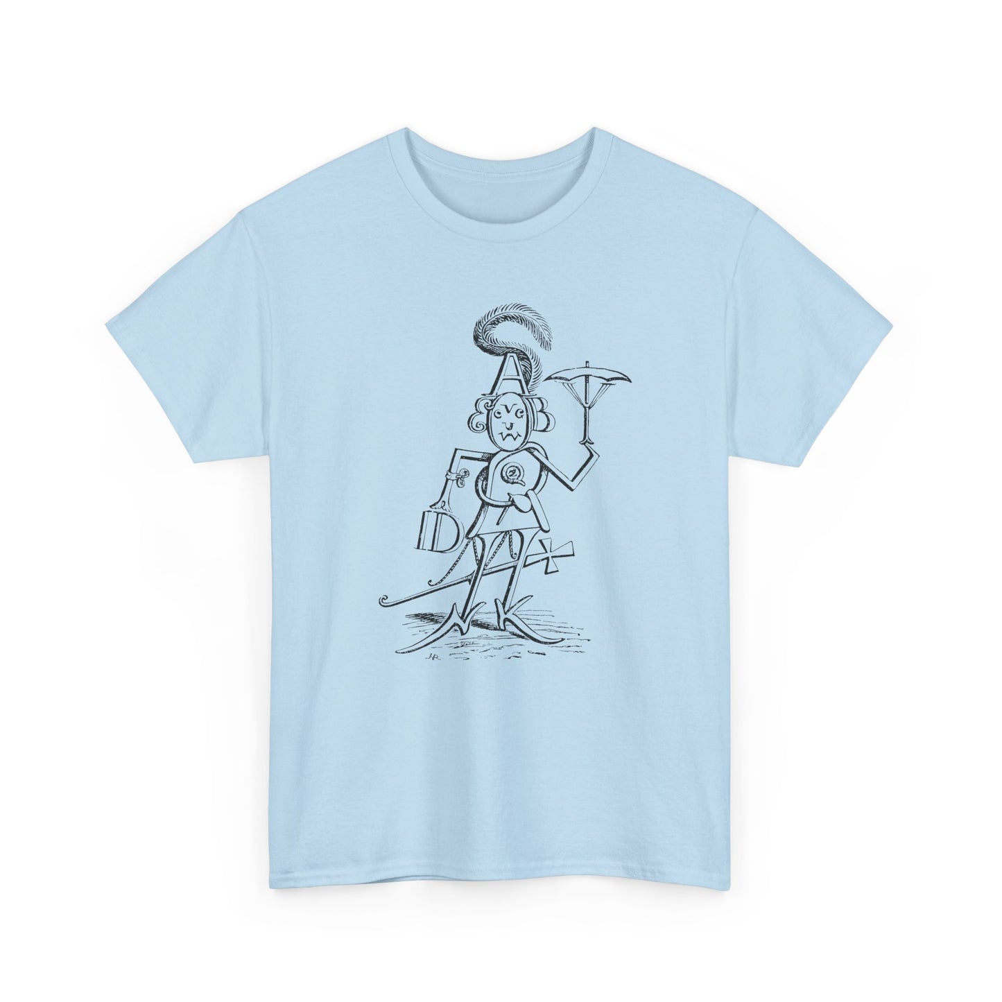 mr alphabet containing all 26 letters 1902 illustration by hugh rowley tshirt