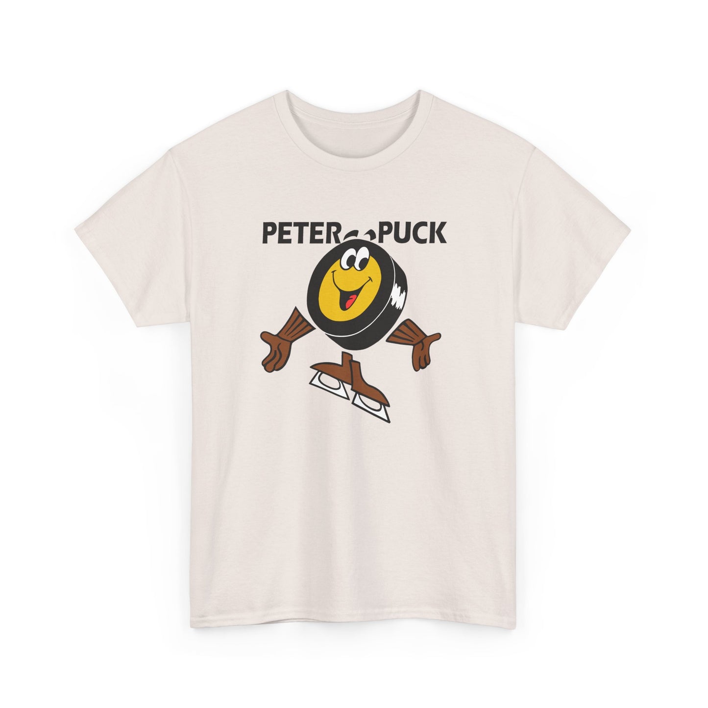 1970s tv hockey mascot peter puck tshirt